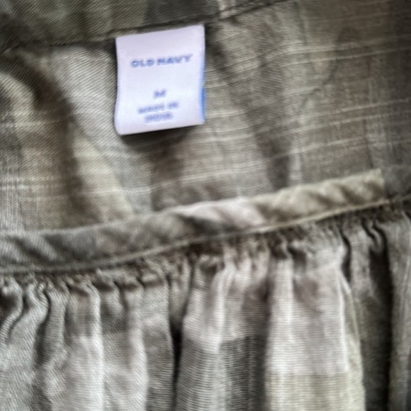 Old navy camouflage, blouse, sleeveless size medium - Picture 4 of 4